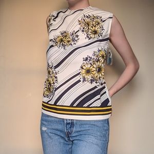Vintage deadstock floral top